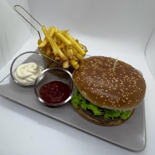 XXL-Cheeseburger Menü