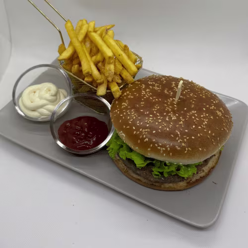 XXL-Hot Burger Menü