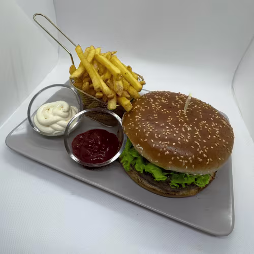 XXL-Hamburger Menü