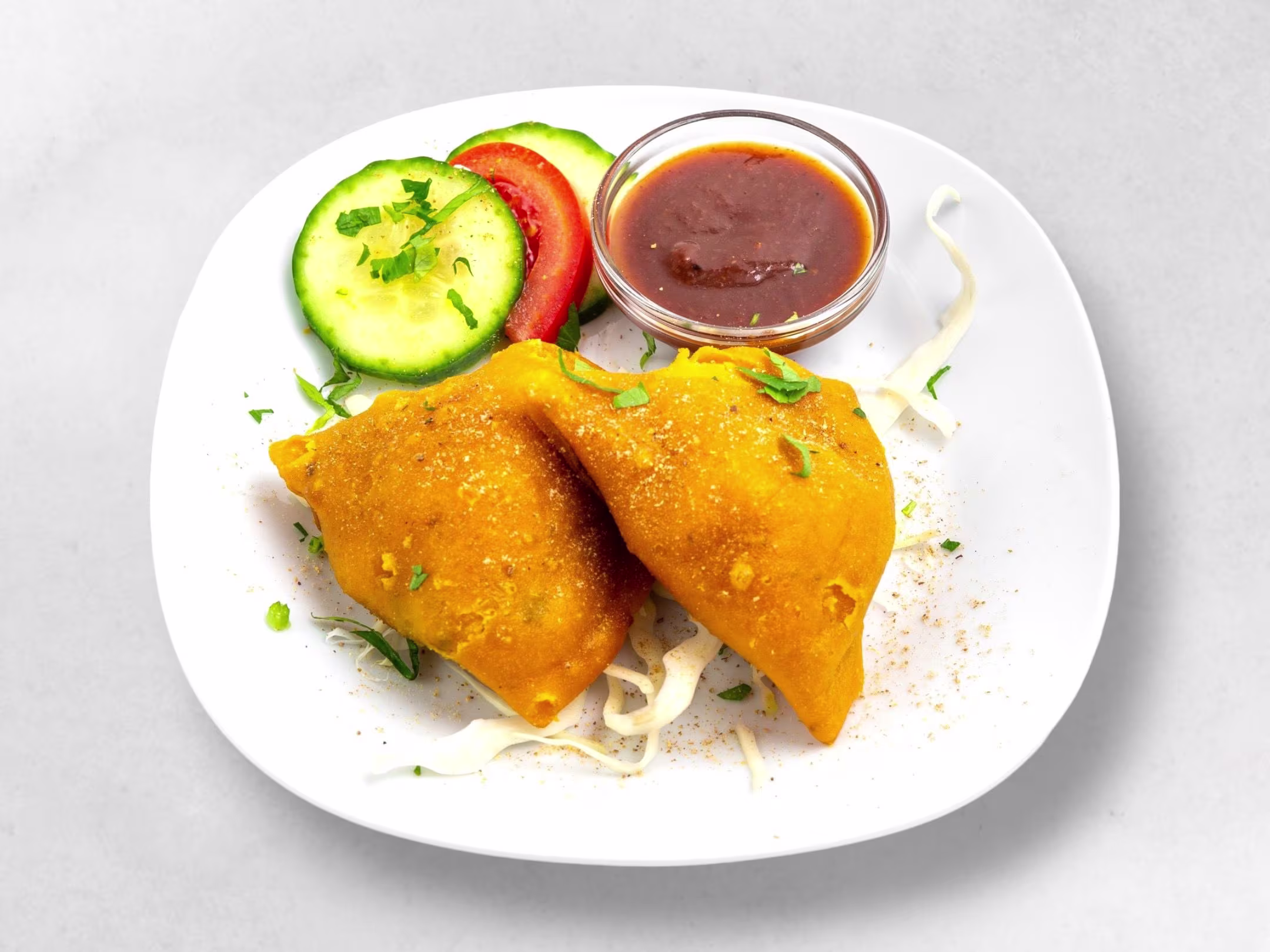 Samosa (vegan, 2 Stück)