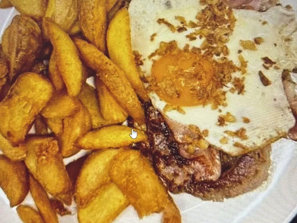Bauern Schopfsteak mit Potato Wedges