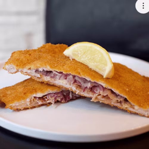 Bauern Cordon Bleu mit Beilage
