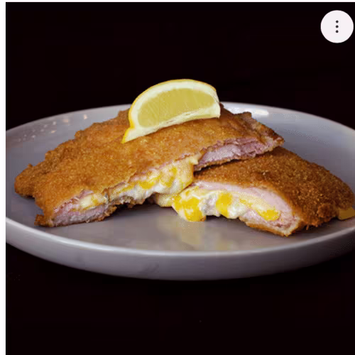 Quattro Formaggi Cordon Bleu mit Beilage (XL)