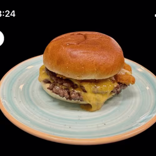 Sag Cheese Burger