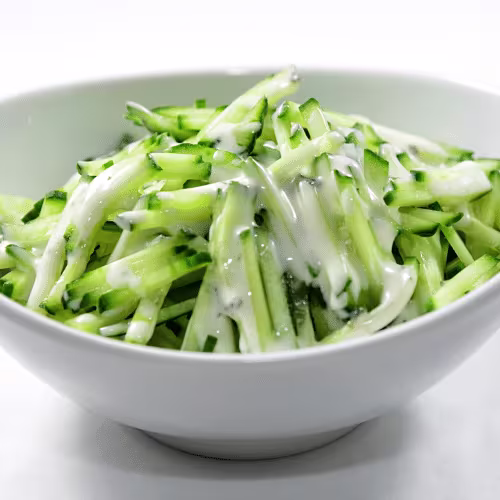 Rahm-Gurkensalat
