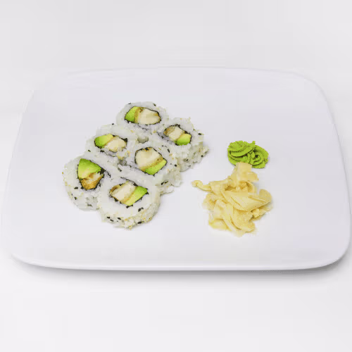 Chicken Avocado Maki (6 Stück)