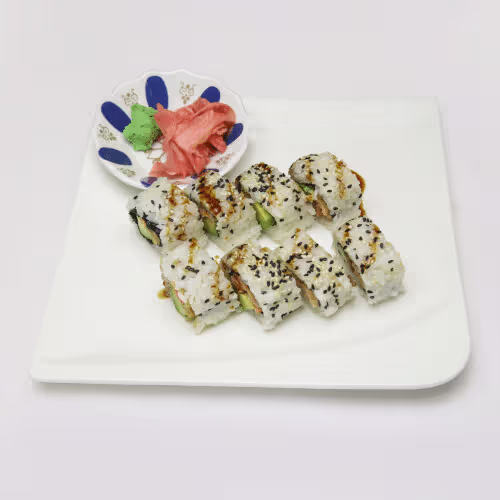Crispy Salmon Roll (8 Stück)
