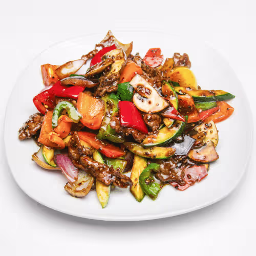 Pfeffer Beef (scharf)