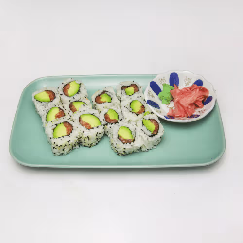 Lachs Avocado Maki (12 Stück)