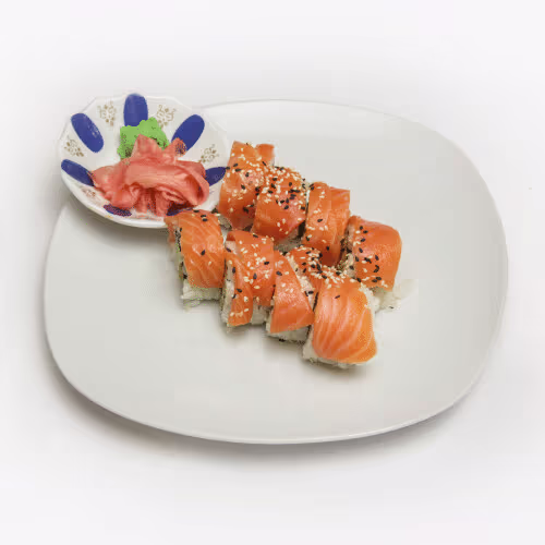 Sake Tempura Roll (8 Stück)