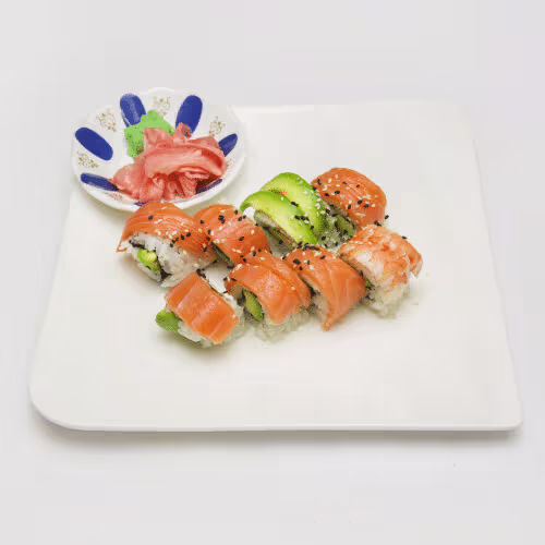 Rainbow Roll (8 Stück)