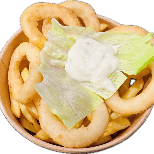 Zwiebelringe Bowl