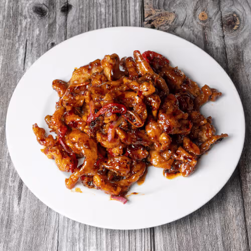 Gan Bian Chicken (pikant)