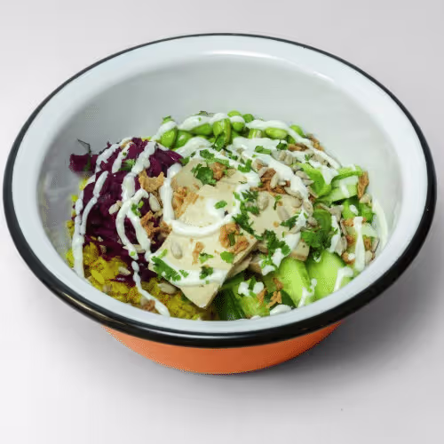 Eisaku Sato Style Salat Bio Pulled Pork