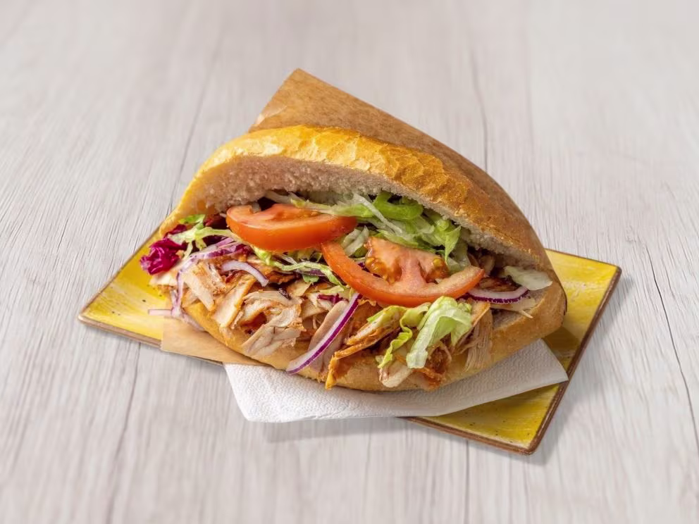 Hähnchen-Sandwich