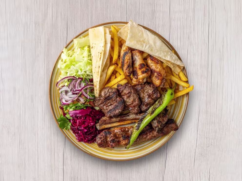 Gemischte Grillplatte
