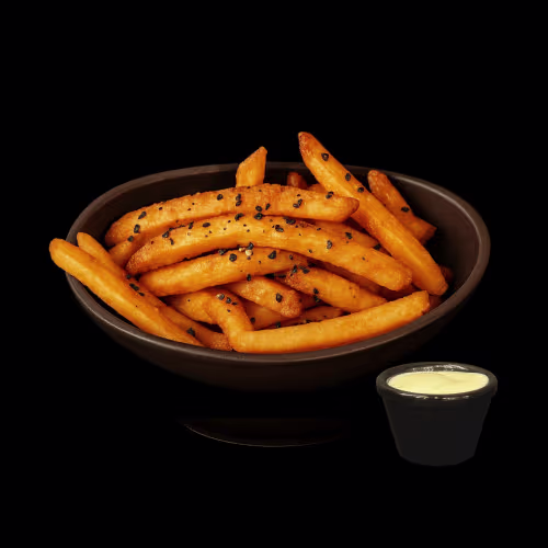 Süßkartoffelfritten (vegan)