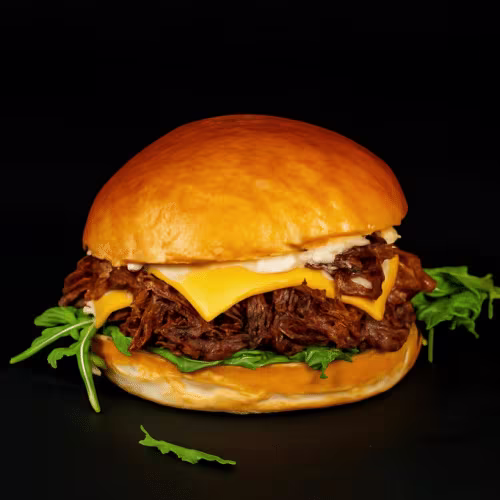 Pulled Beef Burger