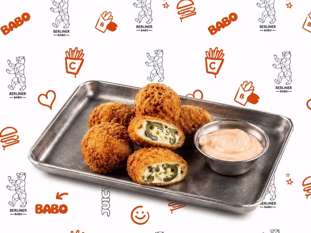 Jalapenos-Cheese-Nuggets (6 Stück)