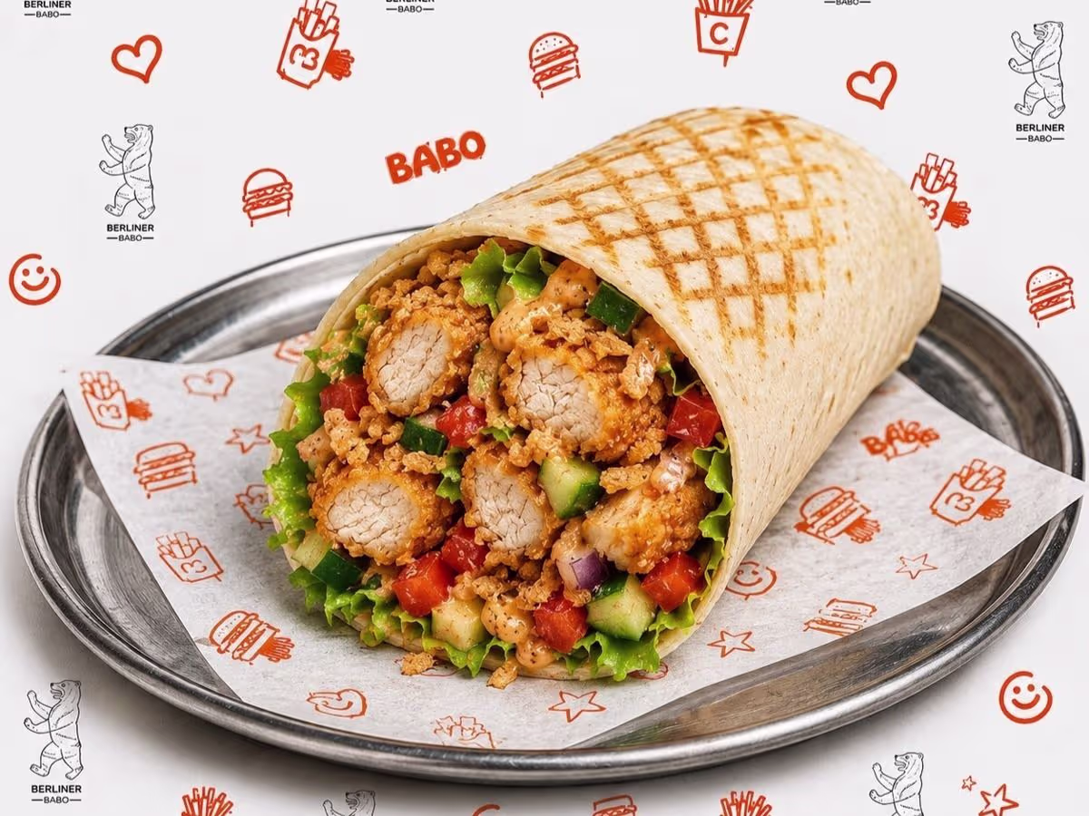 Crispy Chicken Wrap