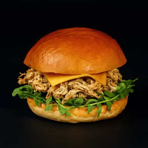Pulled Chicken Burger