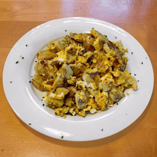Geröstete Knödel