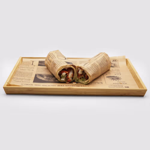 Chicken Stripes Wrap