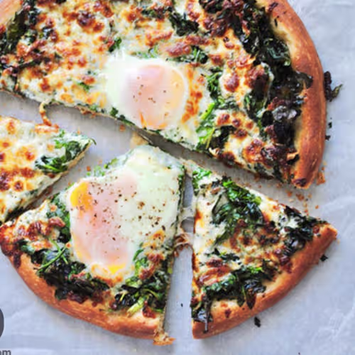 Pizza Spinat