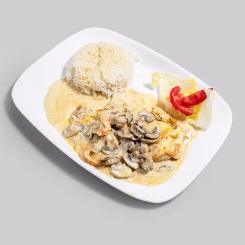 Champignonschnitzel