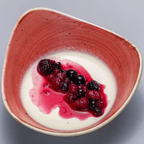 Panna Cotta von der Vanille