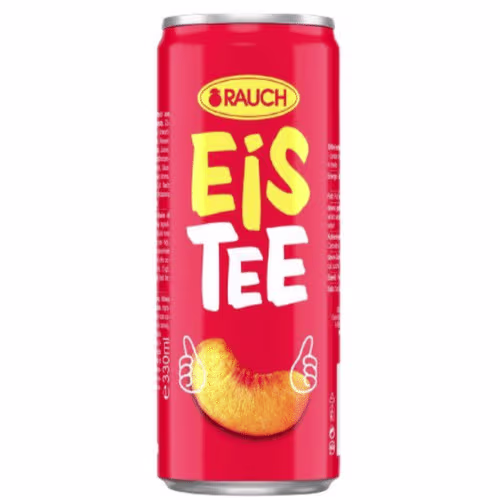 Rauch Eistee Pfirsich 0,33l (EINWEG)