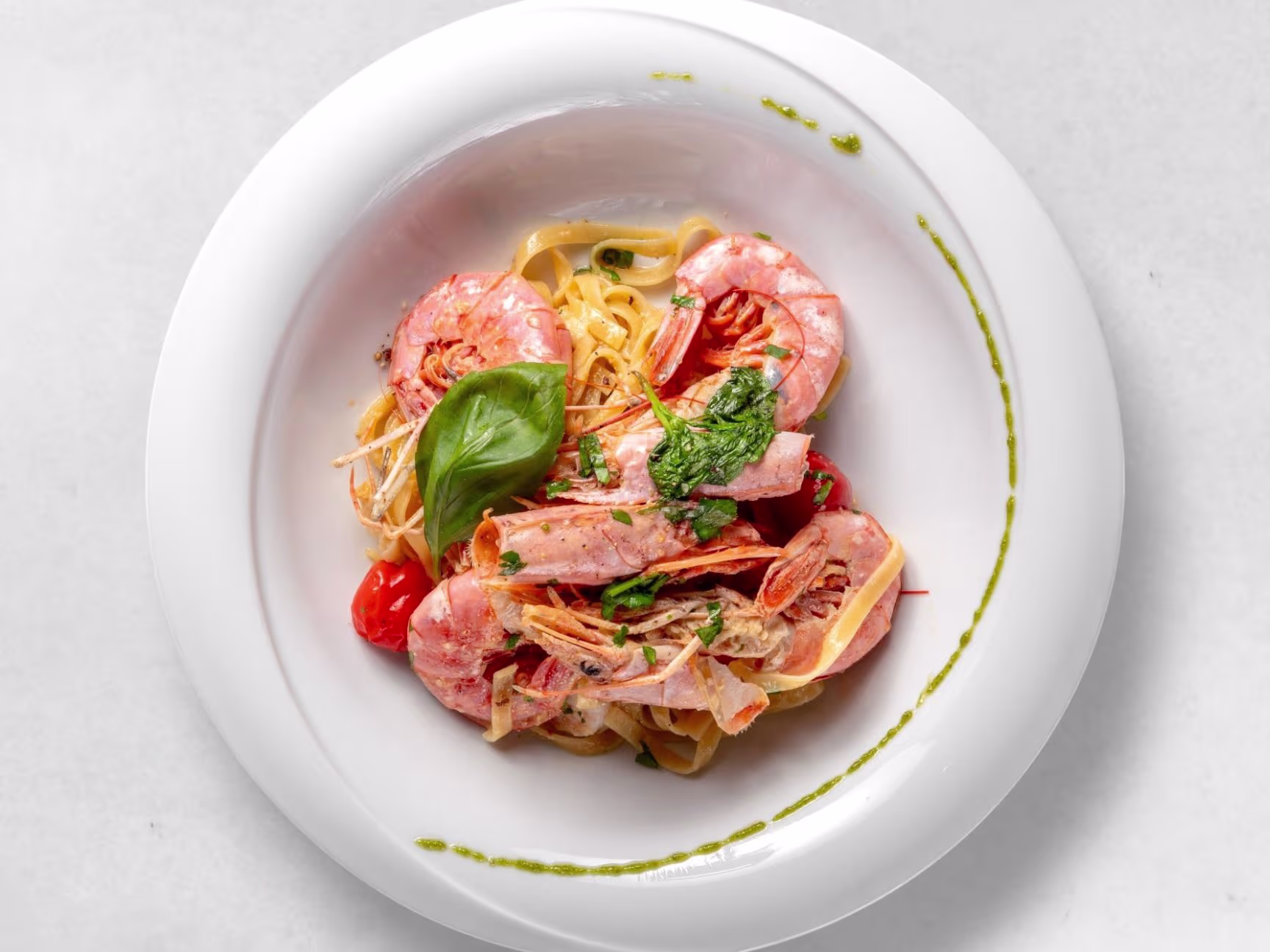 Tagiatelle Gamberetti