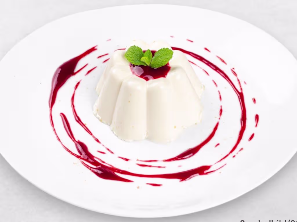 Panna cotta ai frutti di bosco