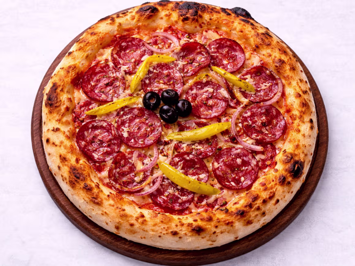 Pizza Diavolo (scharf)