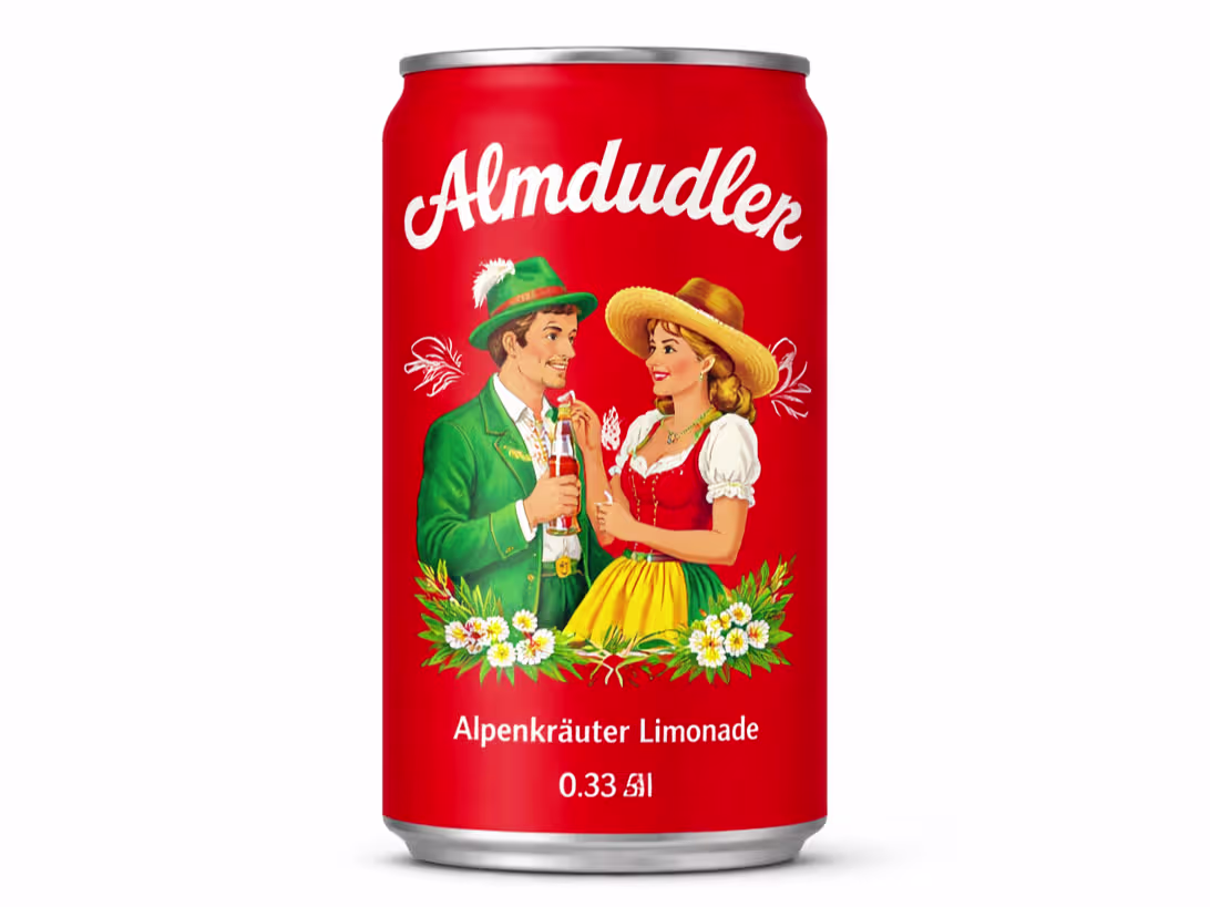 Almdudler Dose 0,33l (Pfand)