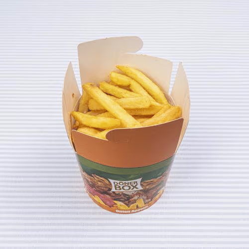 Döner Box mit Pommes frites