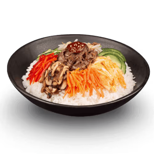 Bulgogi Bibimbap (scharf)