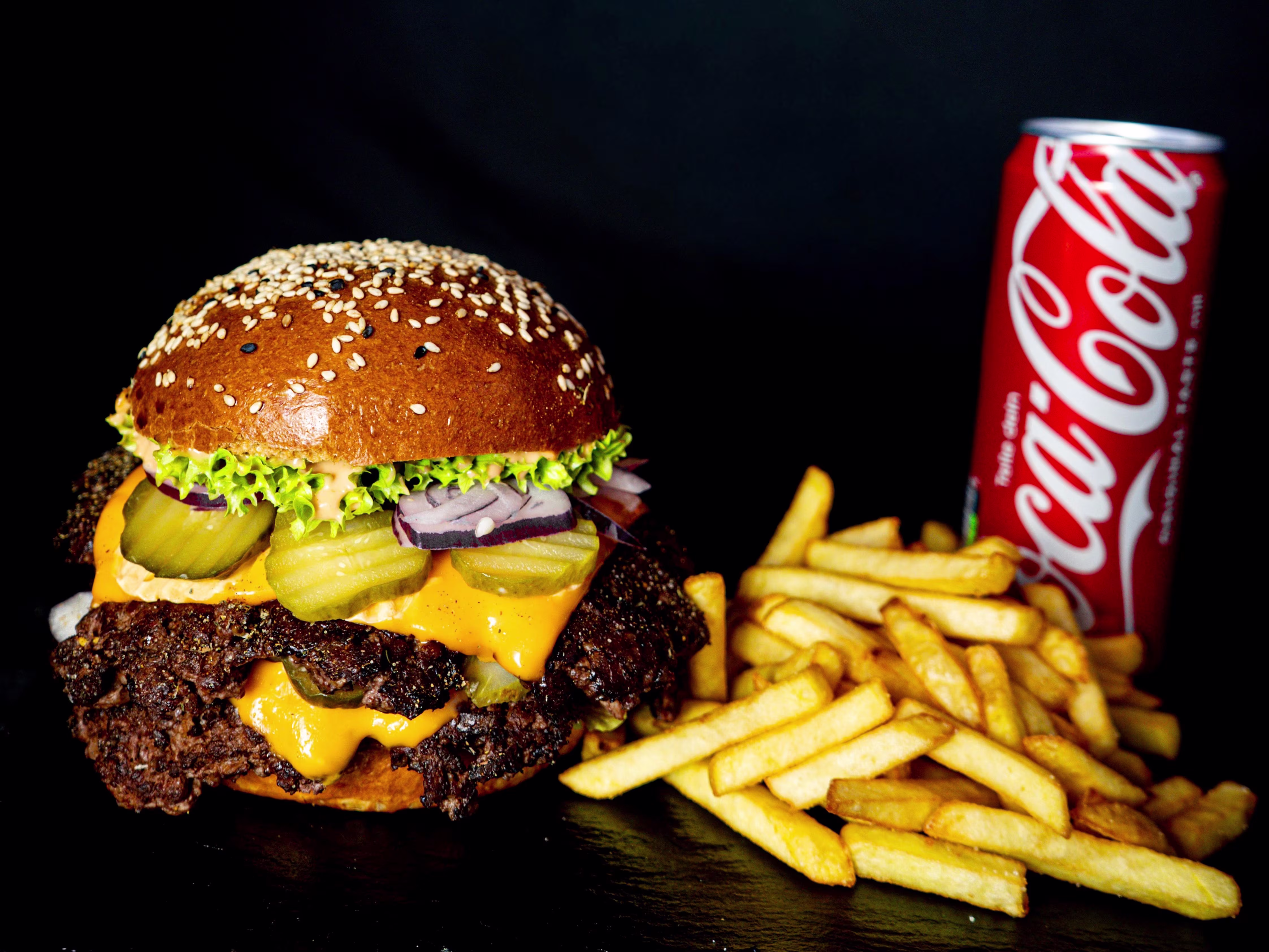 Burger Menü Single