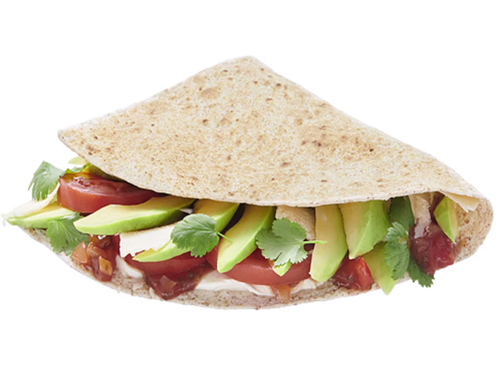 Creamy Coriander Avocado Flatbread