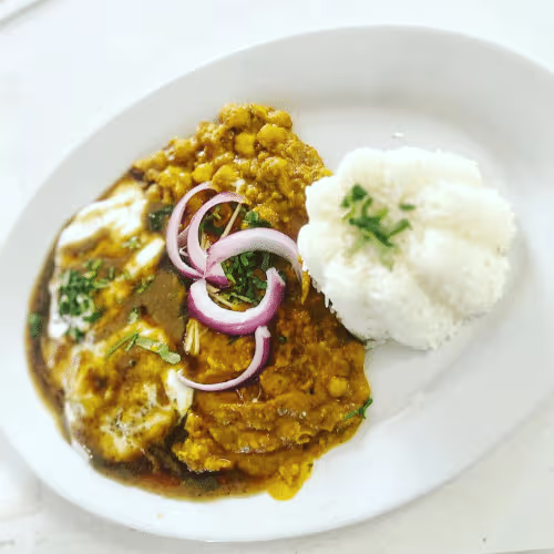 Alu Tikka Cholle