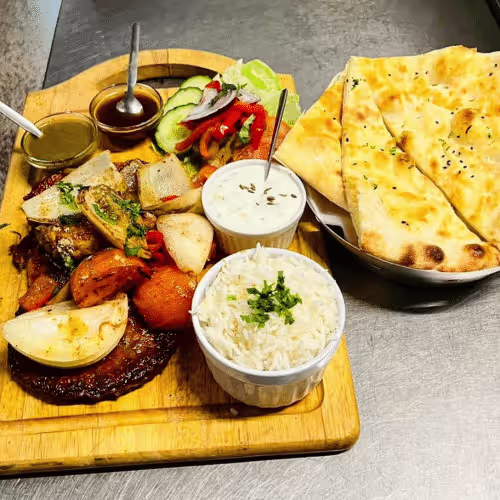 The Taste of India - Mix Grill Plate