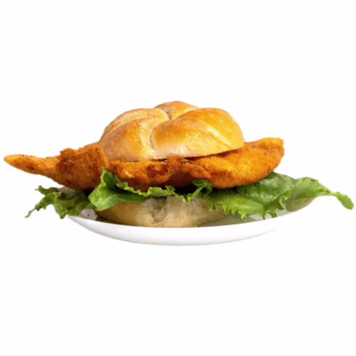 Große Schnitzelsemmel
