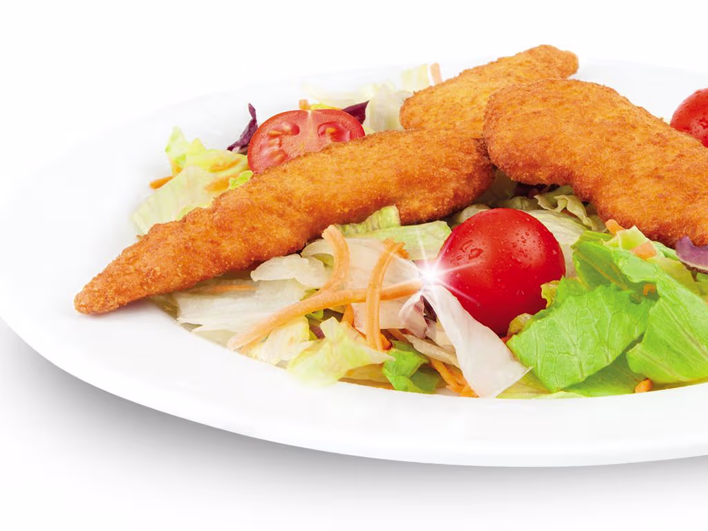 Backhendl Salat