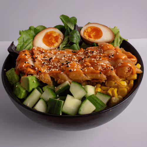 Spicy Fried Chicken Bowl