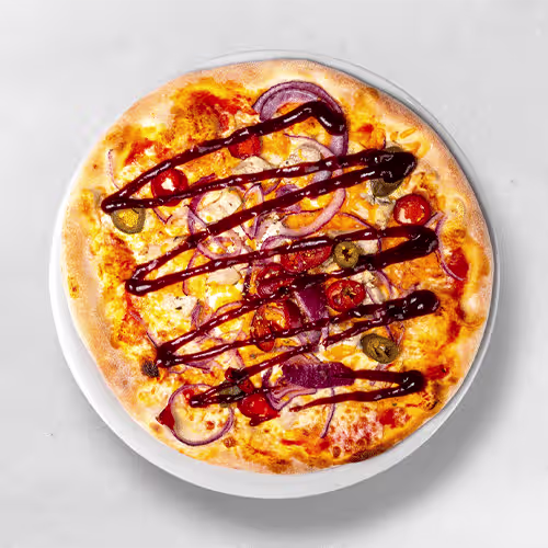 Pizza Barbecue Chicken