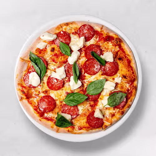 Pizza Bufalina (scharf)