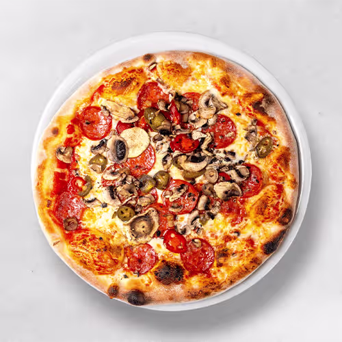 Pizza Diavolo (scharf)