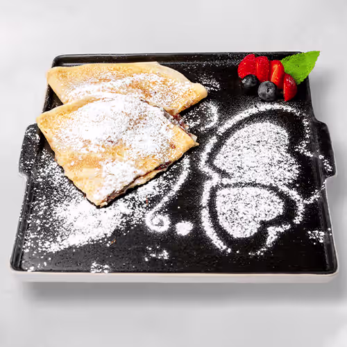 Palatschinken mit Nutella (2 Stück)
