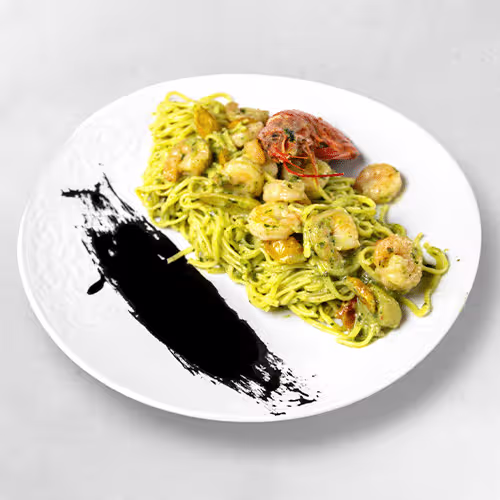 Taglioloni con gamberi