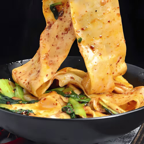 Biang Nudeln mit Rindfleisch (scharf)